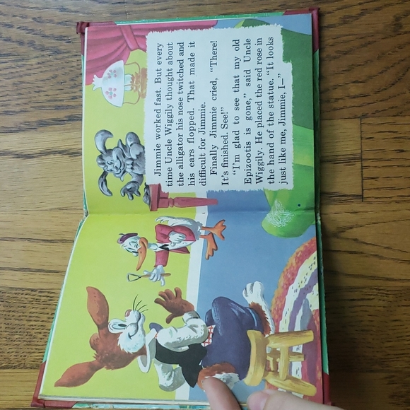 Vintage 50s Uncle Wiggily And The Alligator Hardcover Children's Book - Picture 6 of 9